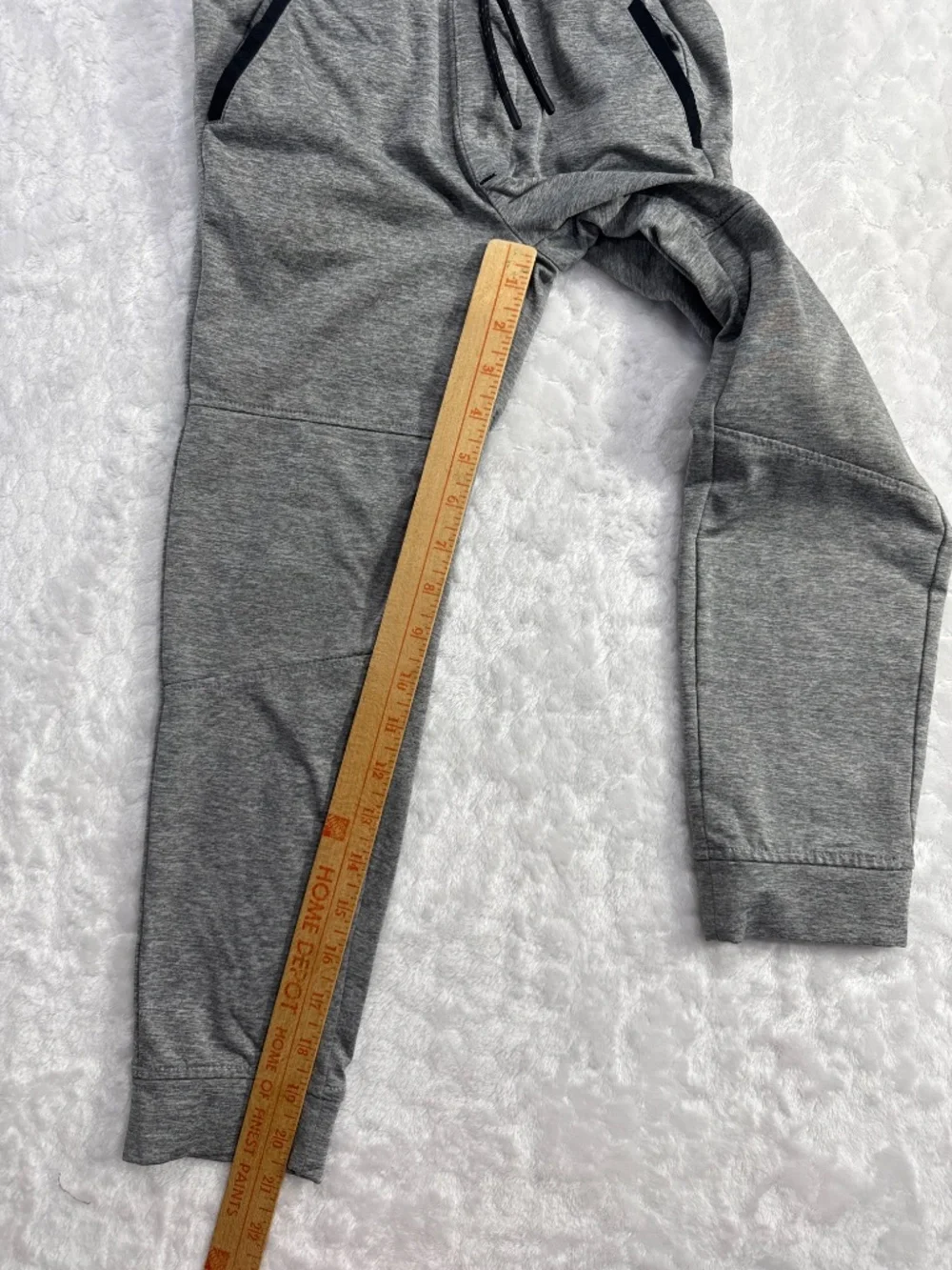 01.Algo Jogger sweatpants gray pull on athletic boys size 7 - Picture 3 of 8